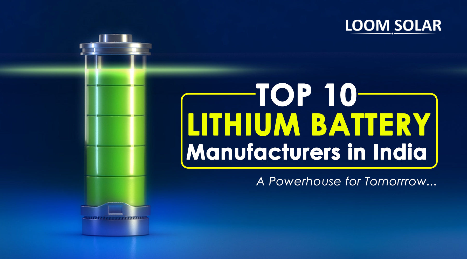 12V 100AH Lithium Ion Battery - Lithium Battery Company