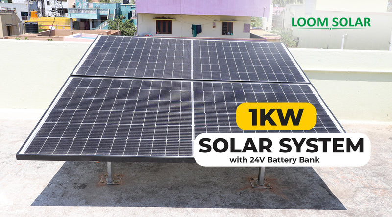 How much would an 1kW solar system cost in India, 2025?