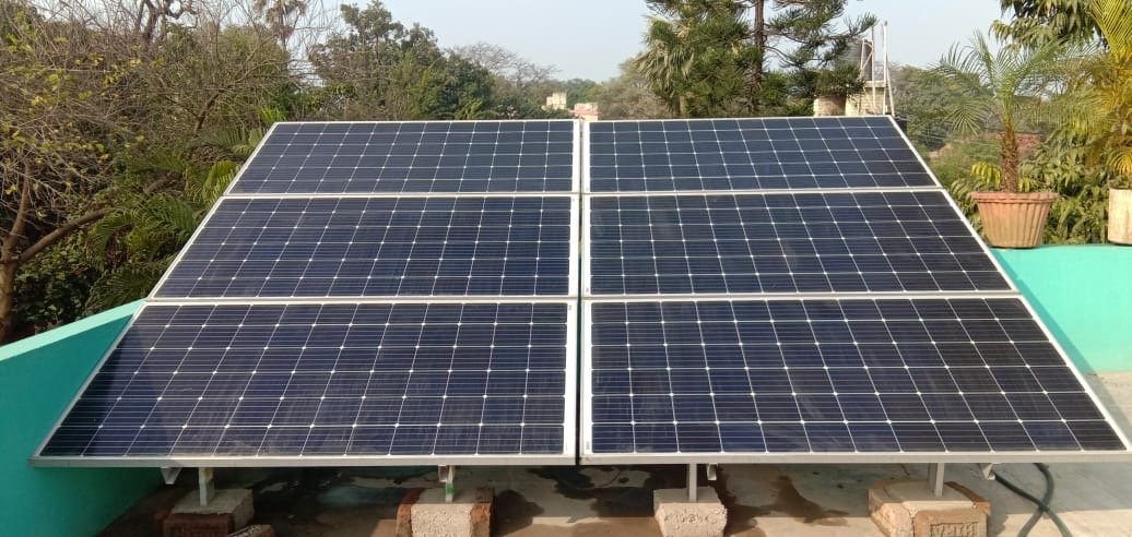 2kW AC Module Installation in Patna, Bihar