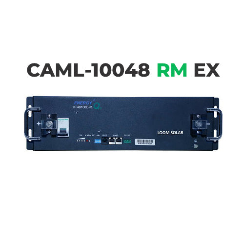 CAML 48V 100 Ah, 5 kWh Lithium Battery - Rack Mount